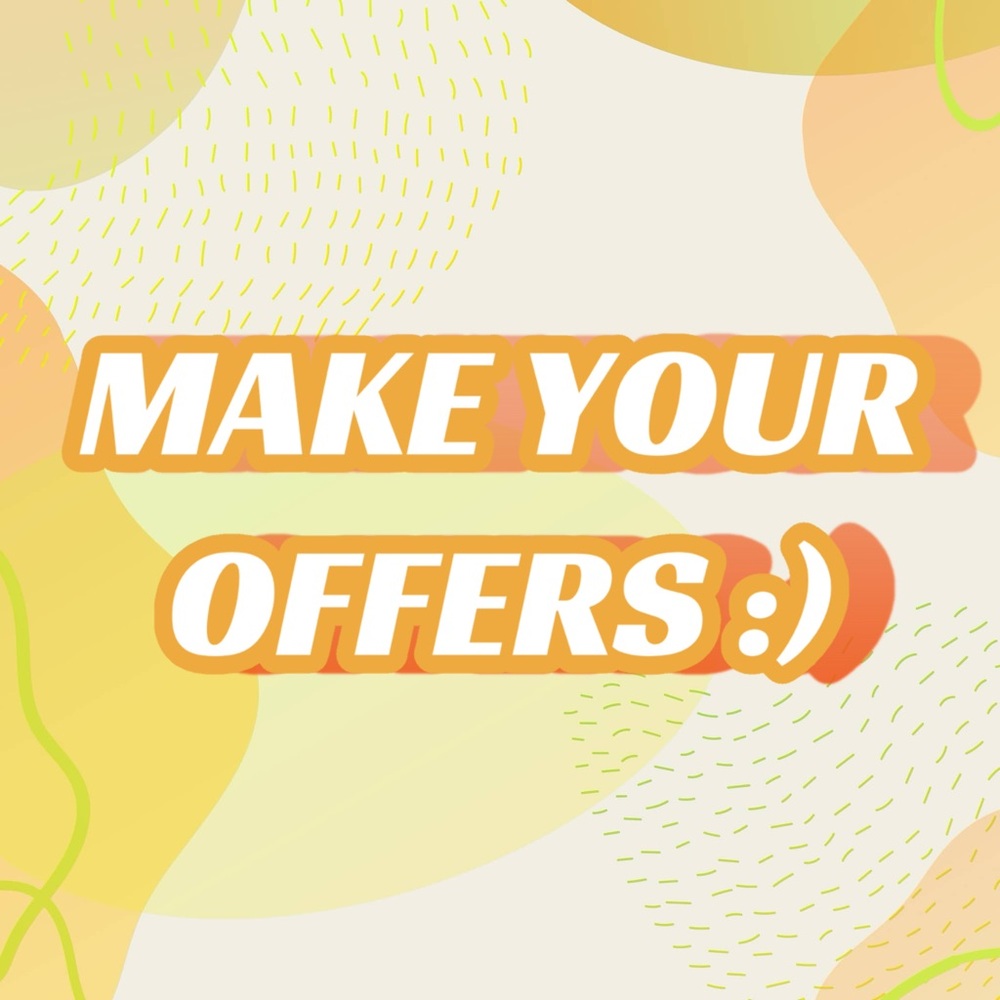You can make offers! If reasonable I accept them